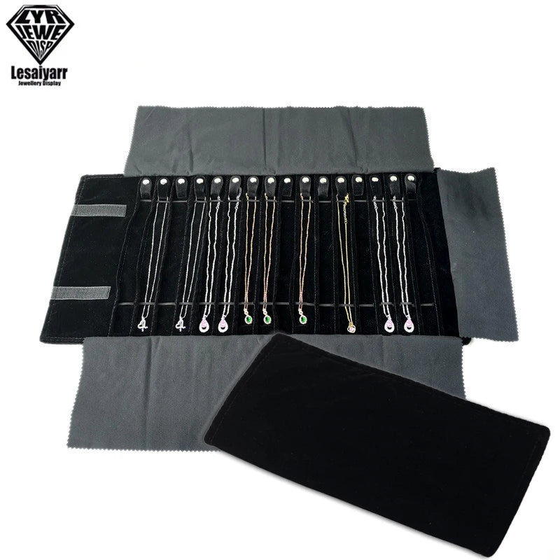 Travel Jewelry Organizer Roll