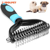 Pet Deshedding Brush Self-Cleaning