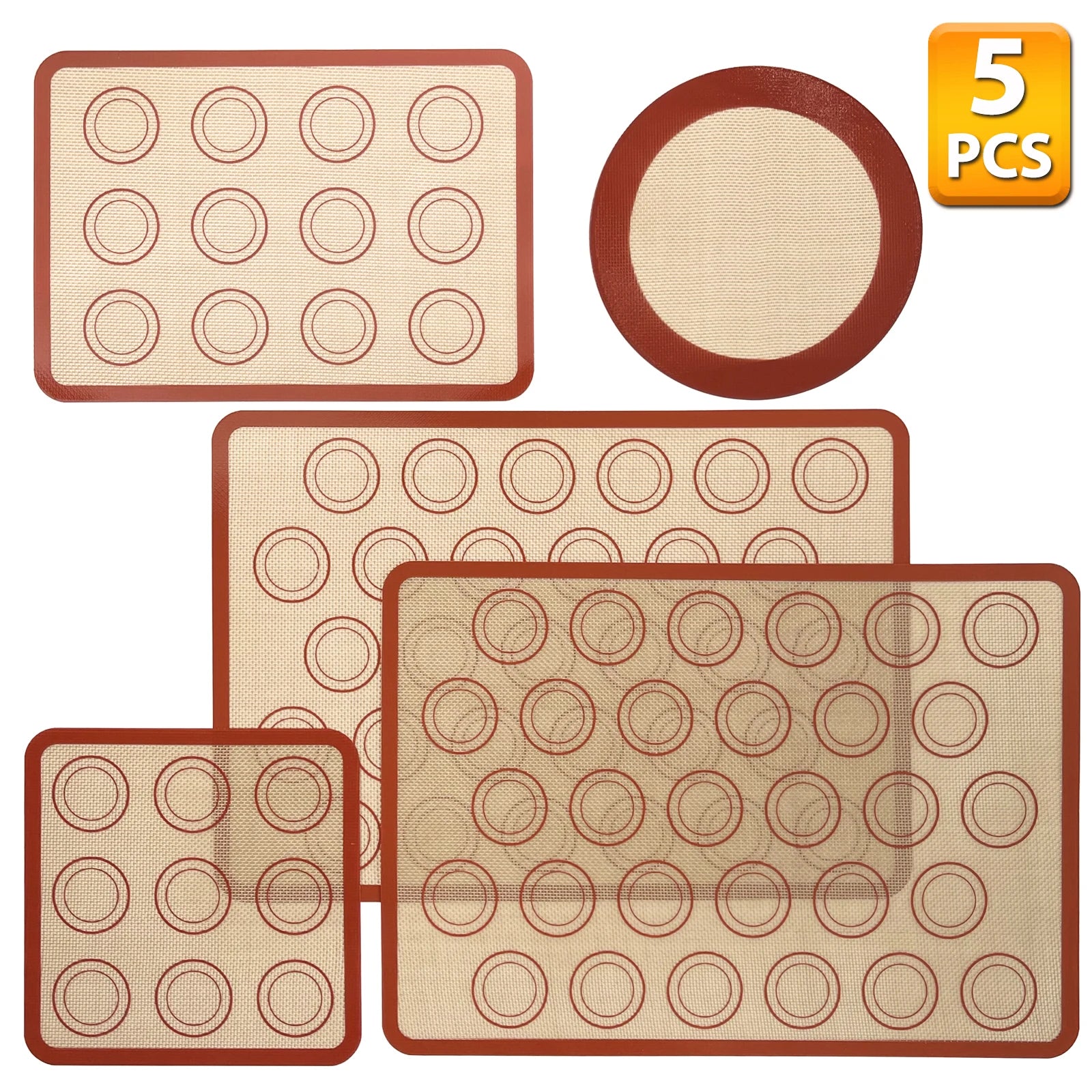 Silicone Baking Mat Set 3-Pack