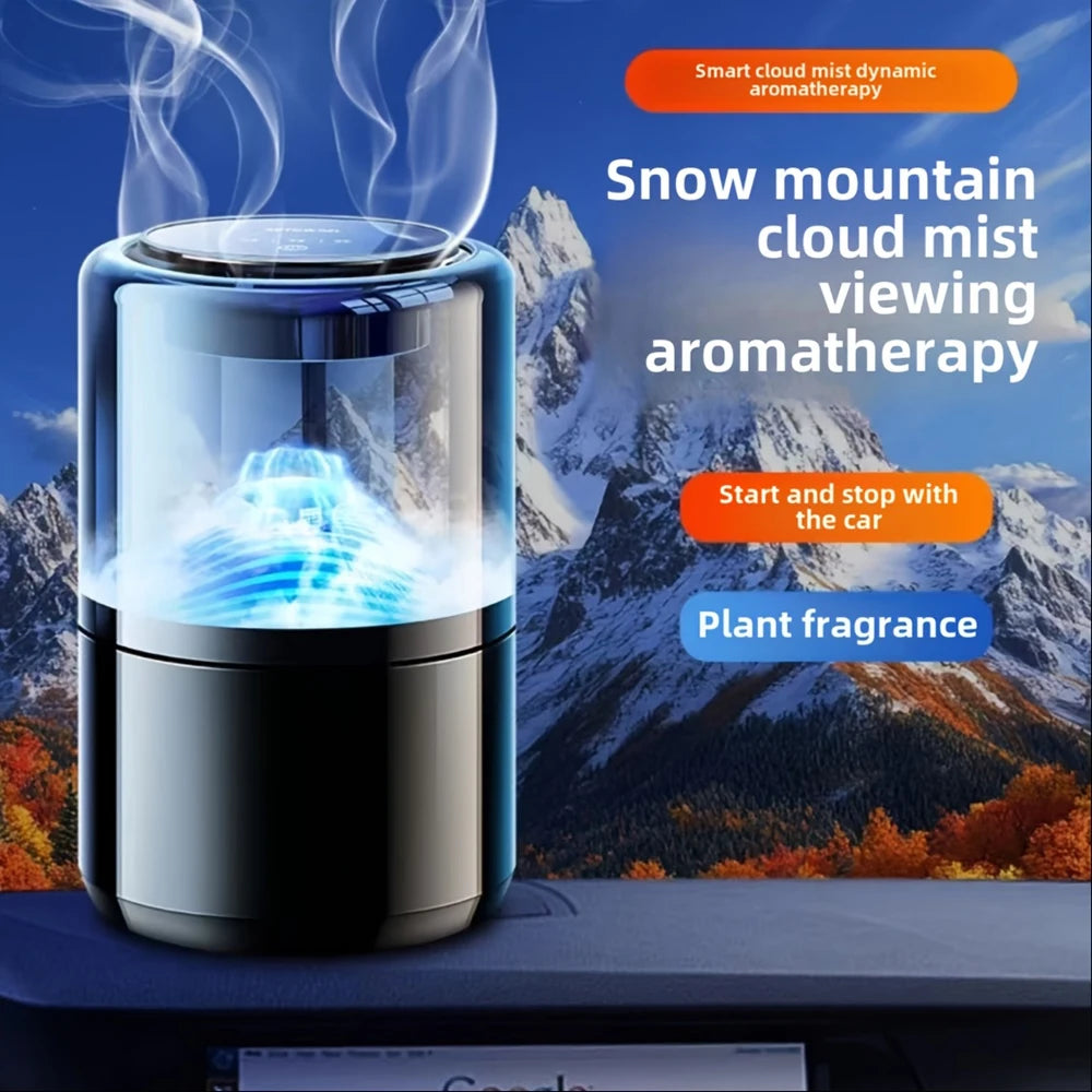 Durable Car Aromatherapy Diffuser USB Organizer - VOYAGR