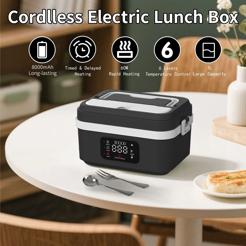 Electric Heated Lunch Box Portable