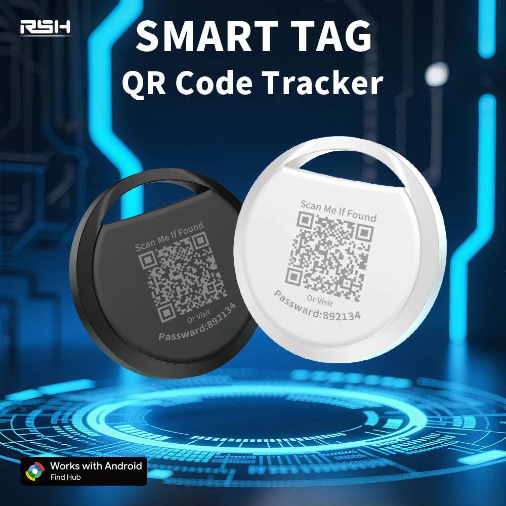 Smart Luggage Tag with QR Code
