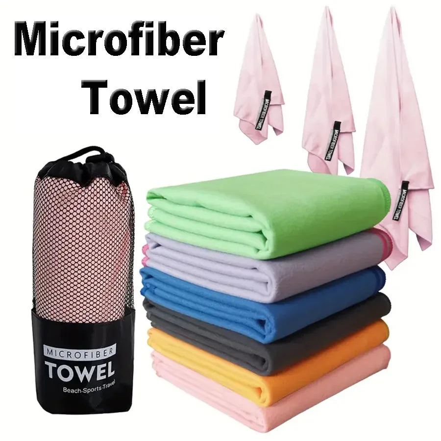 Quick-Dry Microfiber Travel Towel