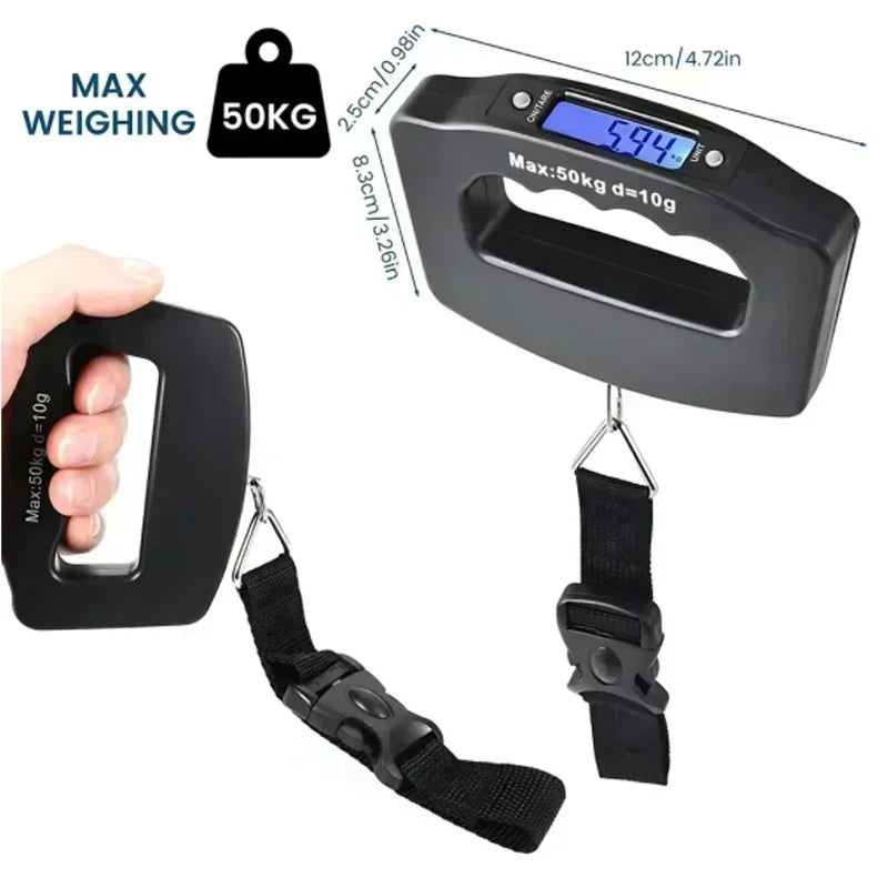 Utilitarian Digital Luggage Scale for Travel - VOYAGR