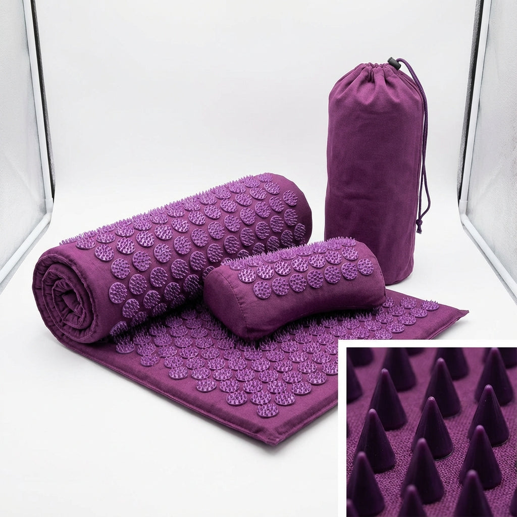 Acupressure Massage Mat & Pillow Set