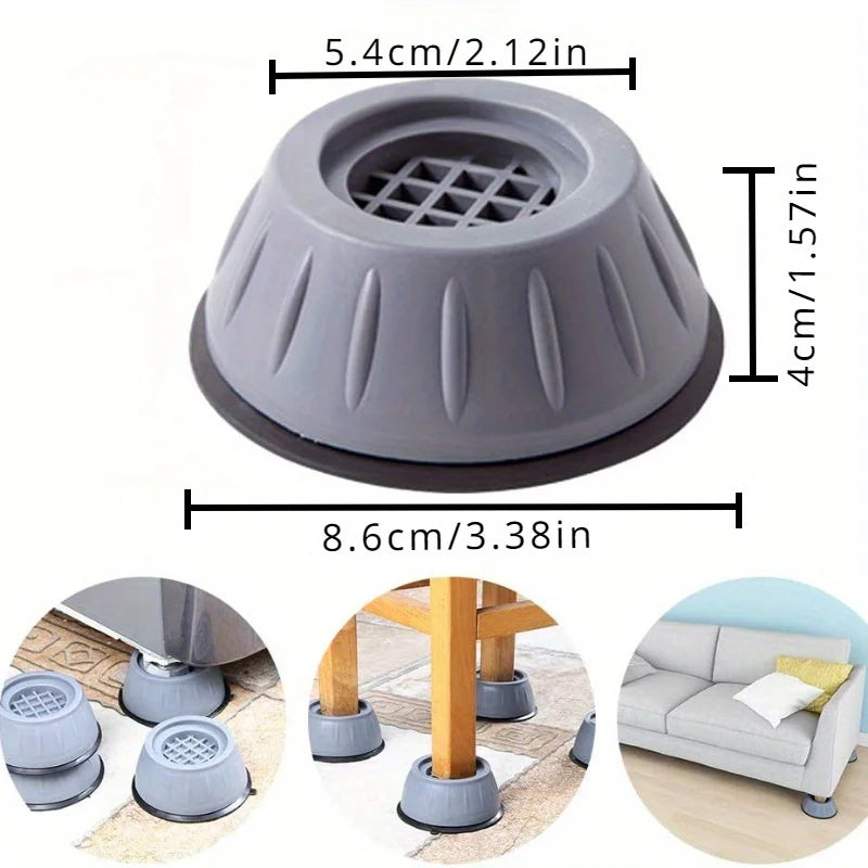 Anti-Vibration Washer/Dryer Pads (4-Pack)