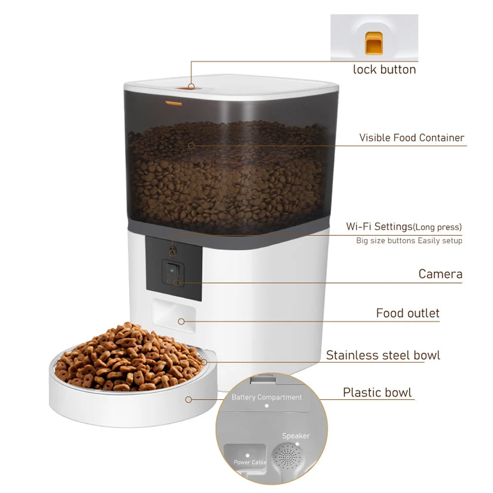 Automatic Pet Feeder with Timer