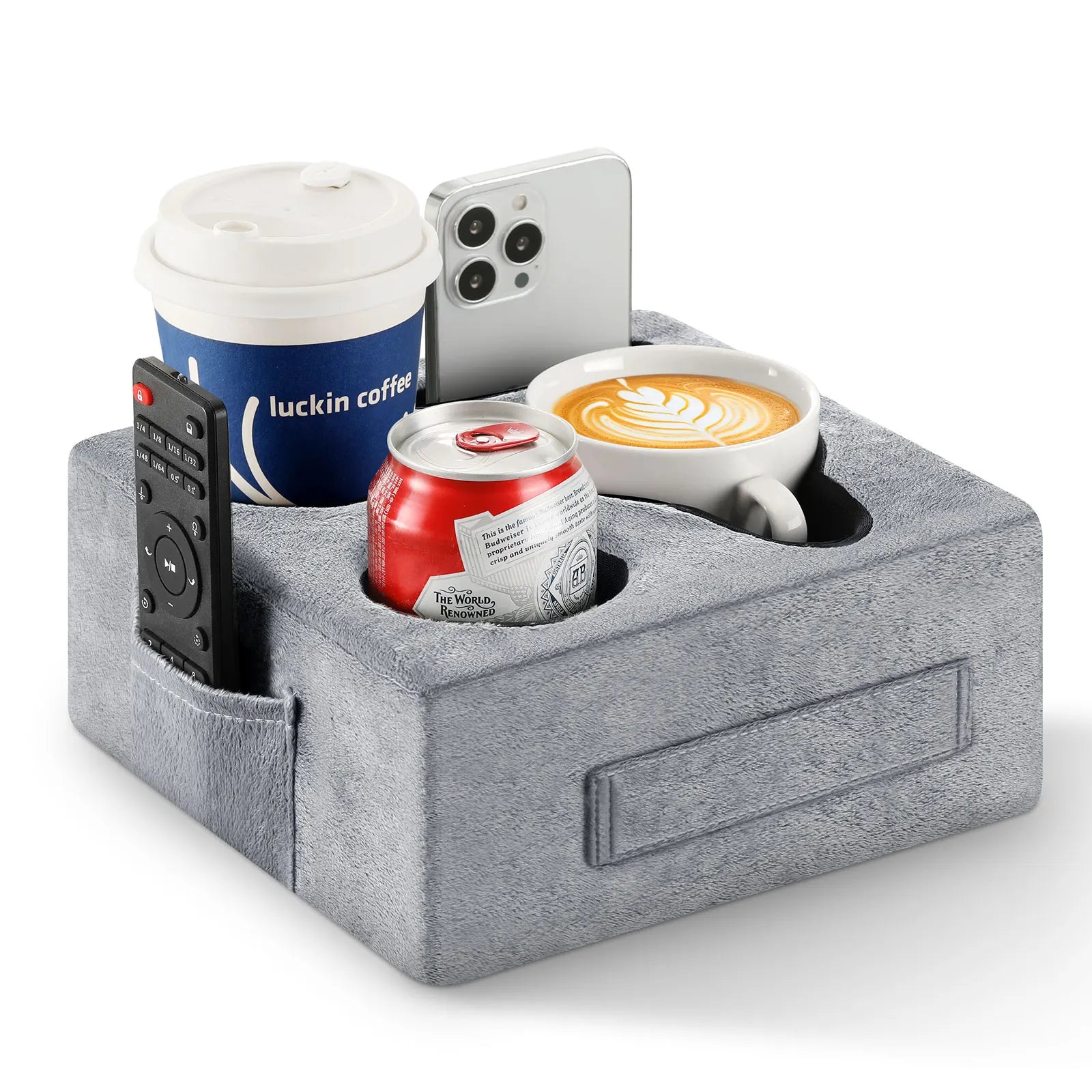 Bedside Caddy with Cup Holder