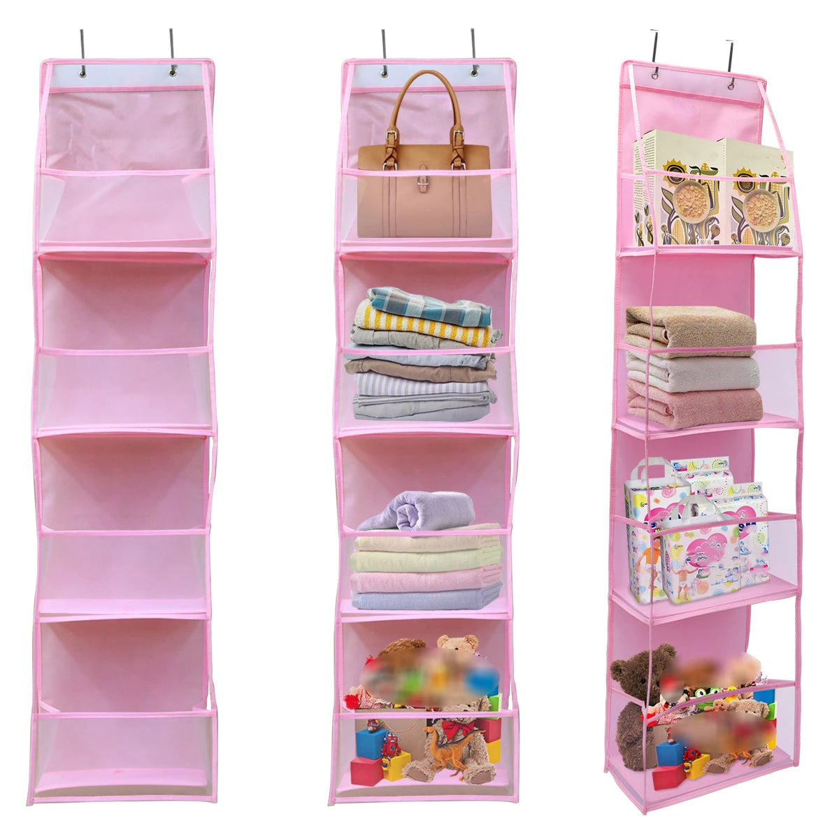 6-Shelf Hanging Closet Organizer