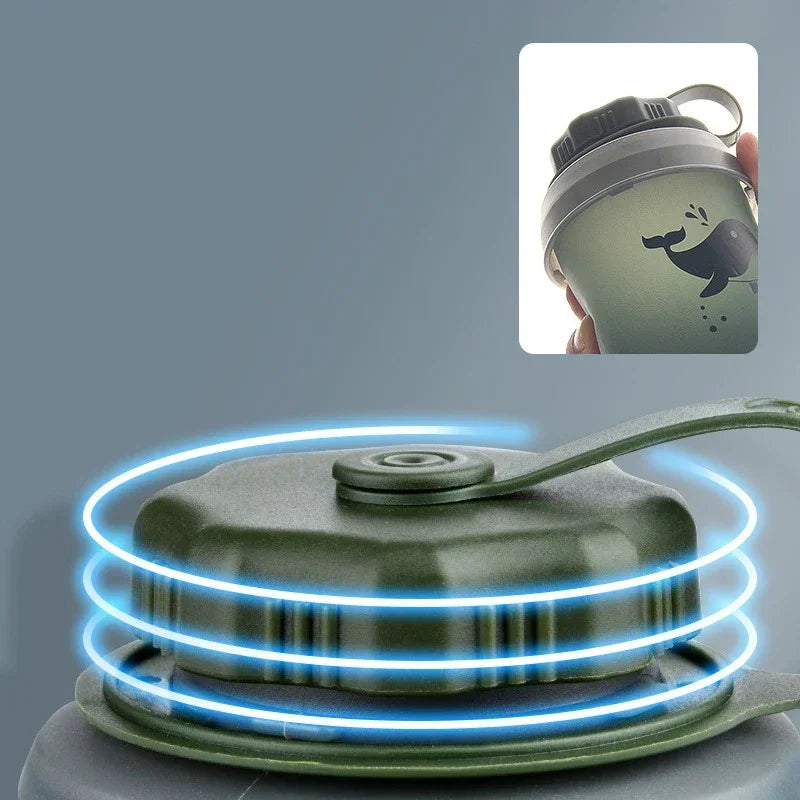 Collapsible Silicone Water Bottle (750ml)