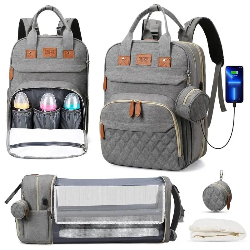 Diaper Bag with Changing Station