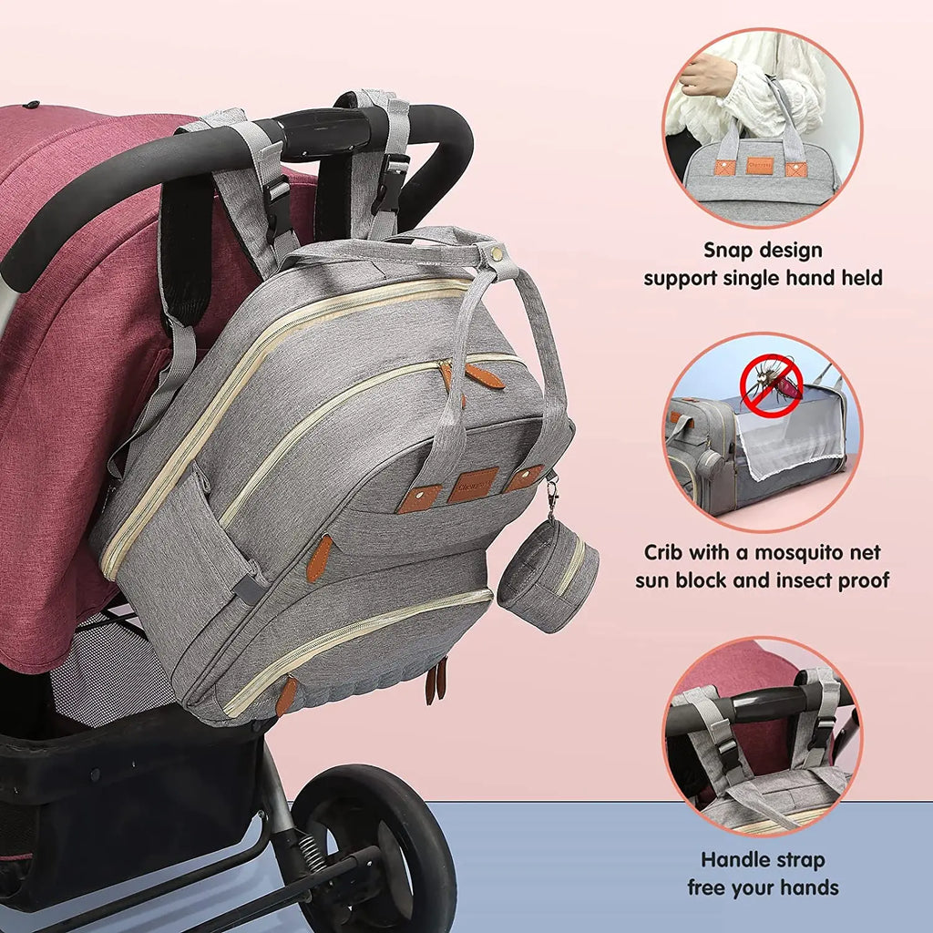 Diaper Bag with Changing Station