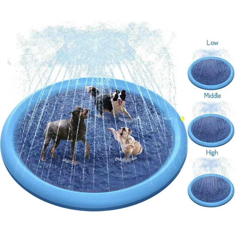 Dog Splash Pad for Backyard
