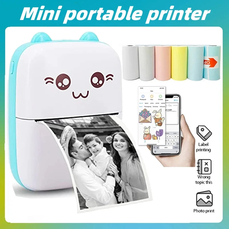 Portable Instant Photo Printer