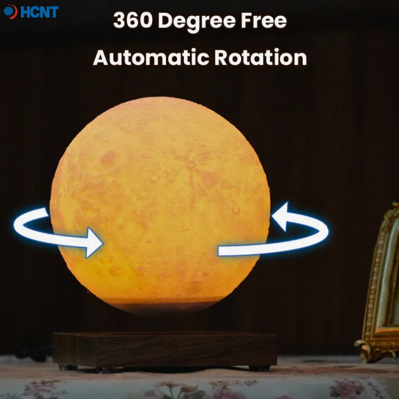 Levitating Moon Lamp