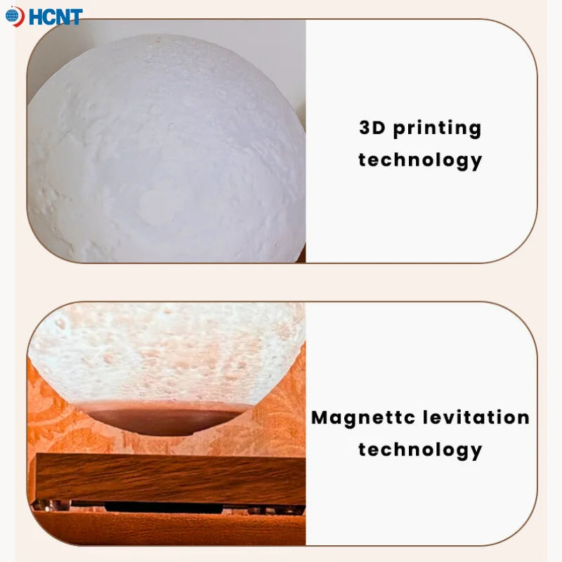 Levitating Moon Lamp