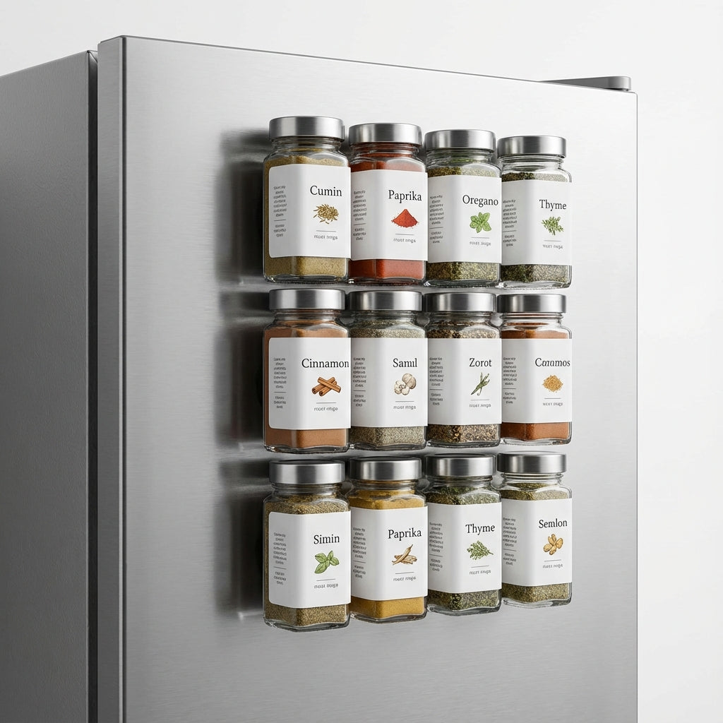 Magnetic Spice Rack (Wall-Mount)