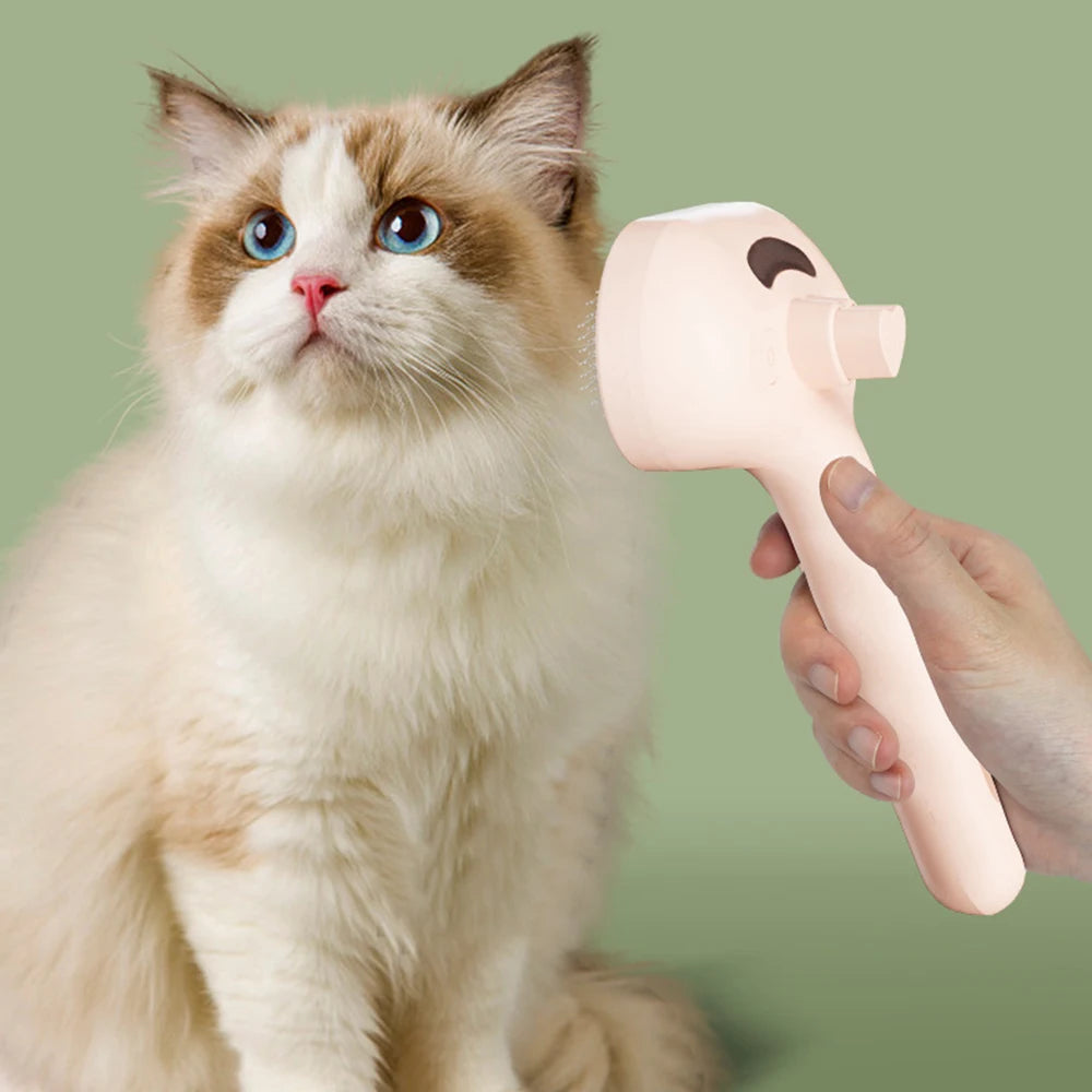 Pet Deshedding Brush Self-Cleaning