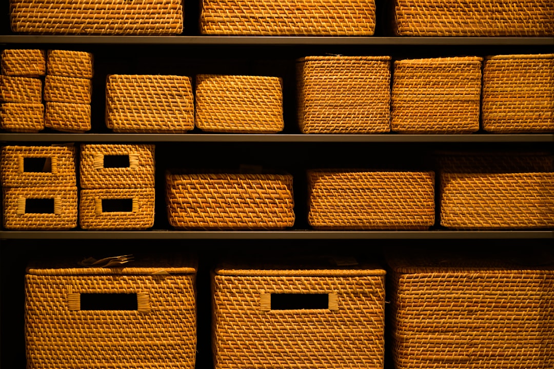 Stackable Storage Bins with Lids 6-Pack