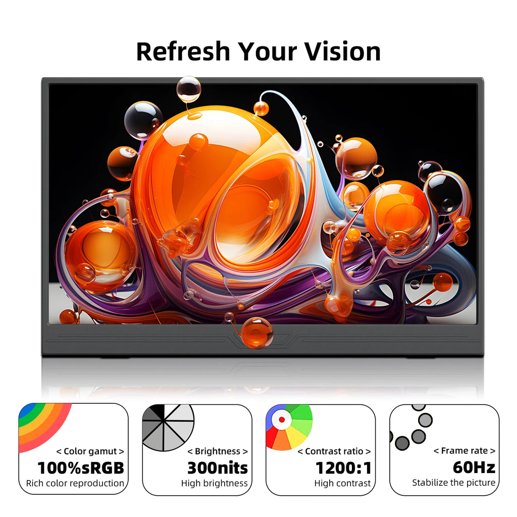 Portable 4K Monitor 15.6"