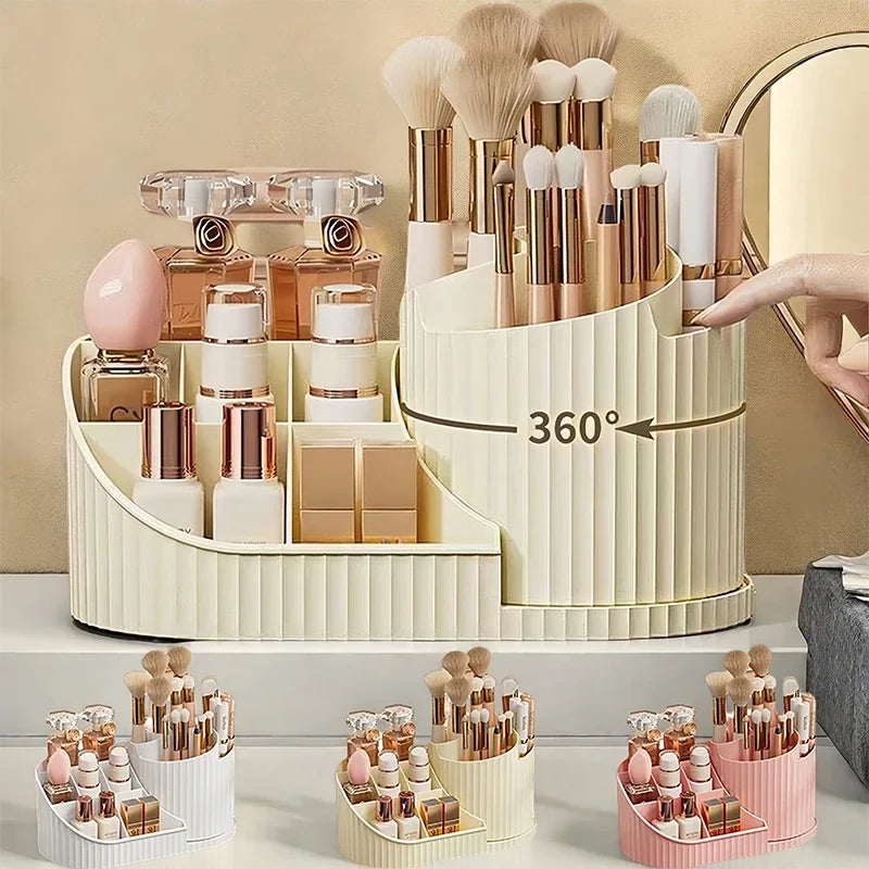 360° Rotating Makeup Organizer