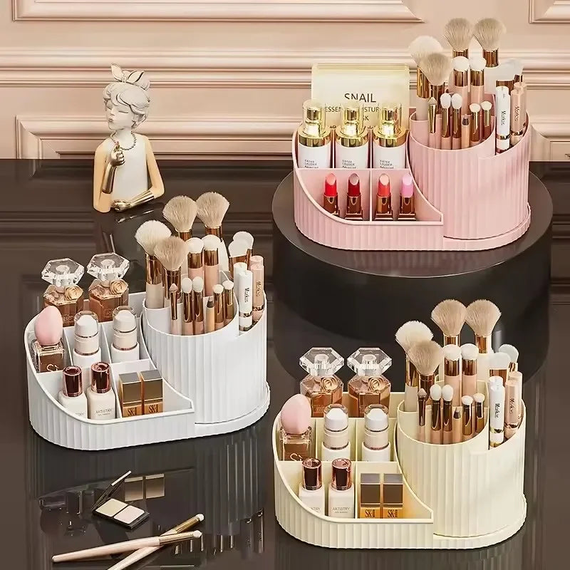 360° Rotating Makeup Organizer