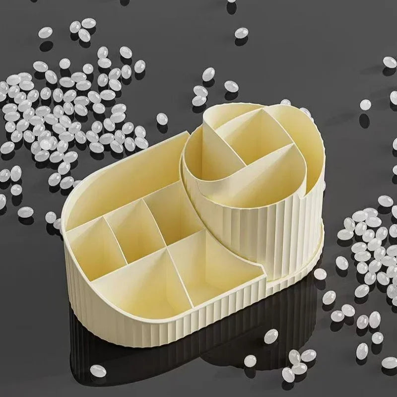 360° Rotating Makeup Organizer