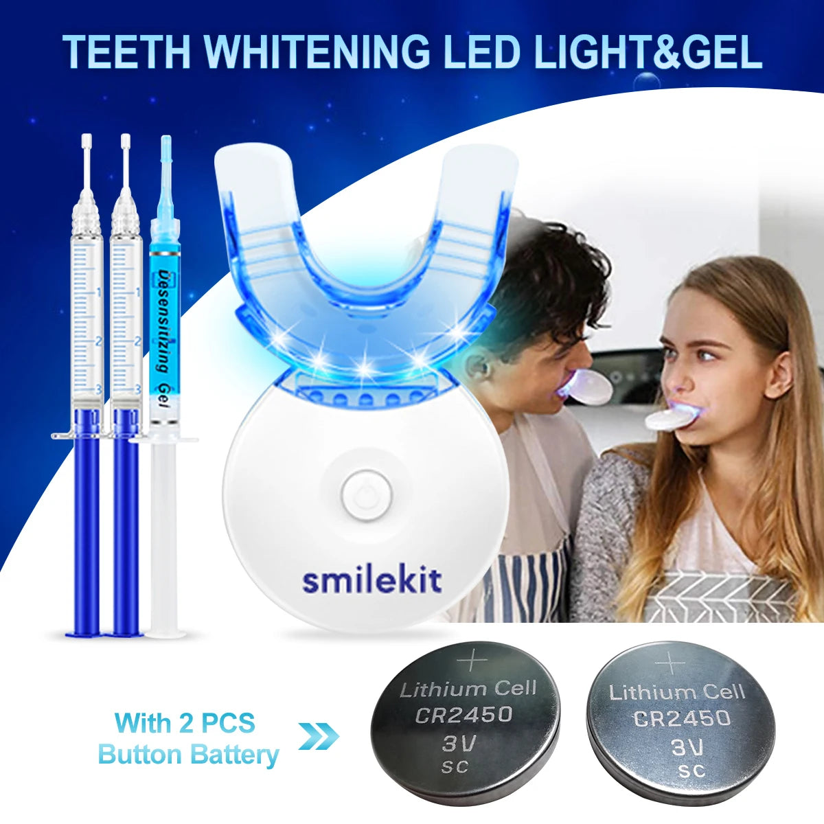 LED Teeth Whitening Kit