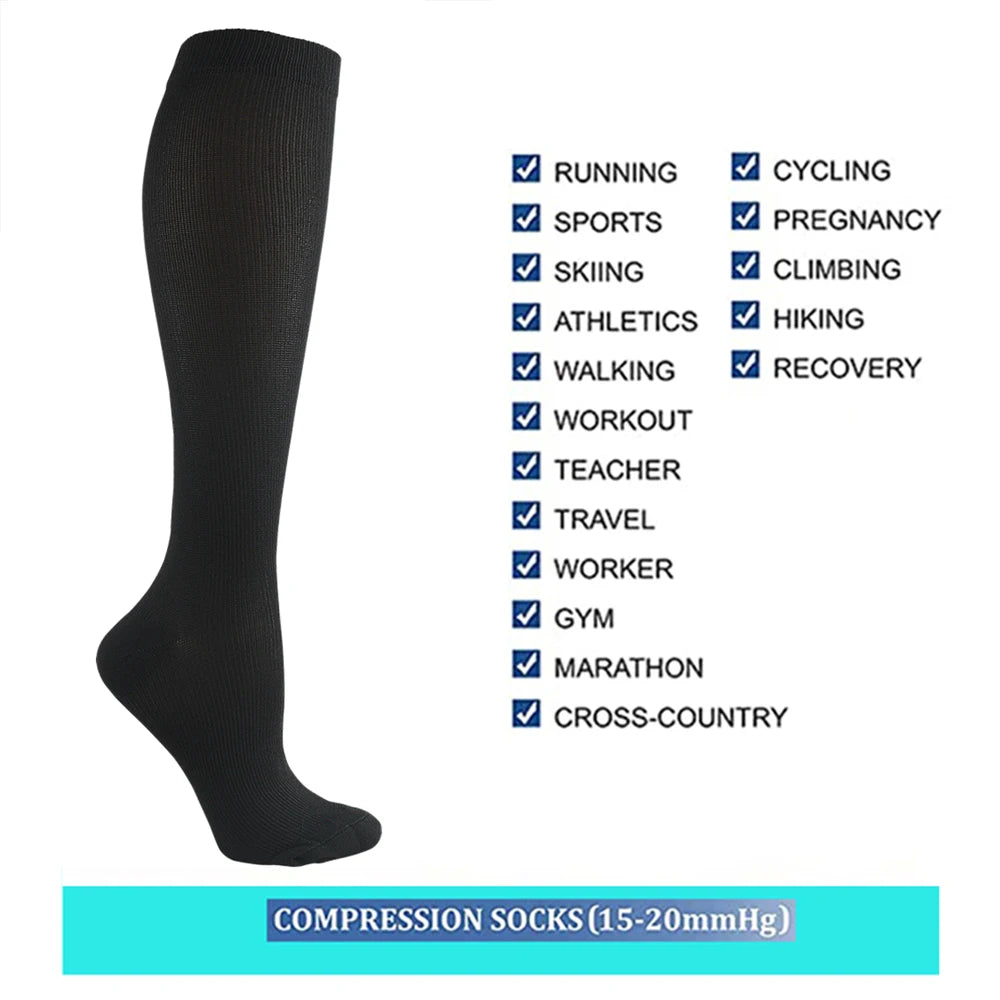 Compression Socks for Travel 3-Pack