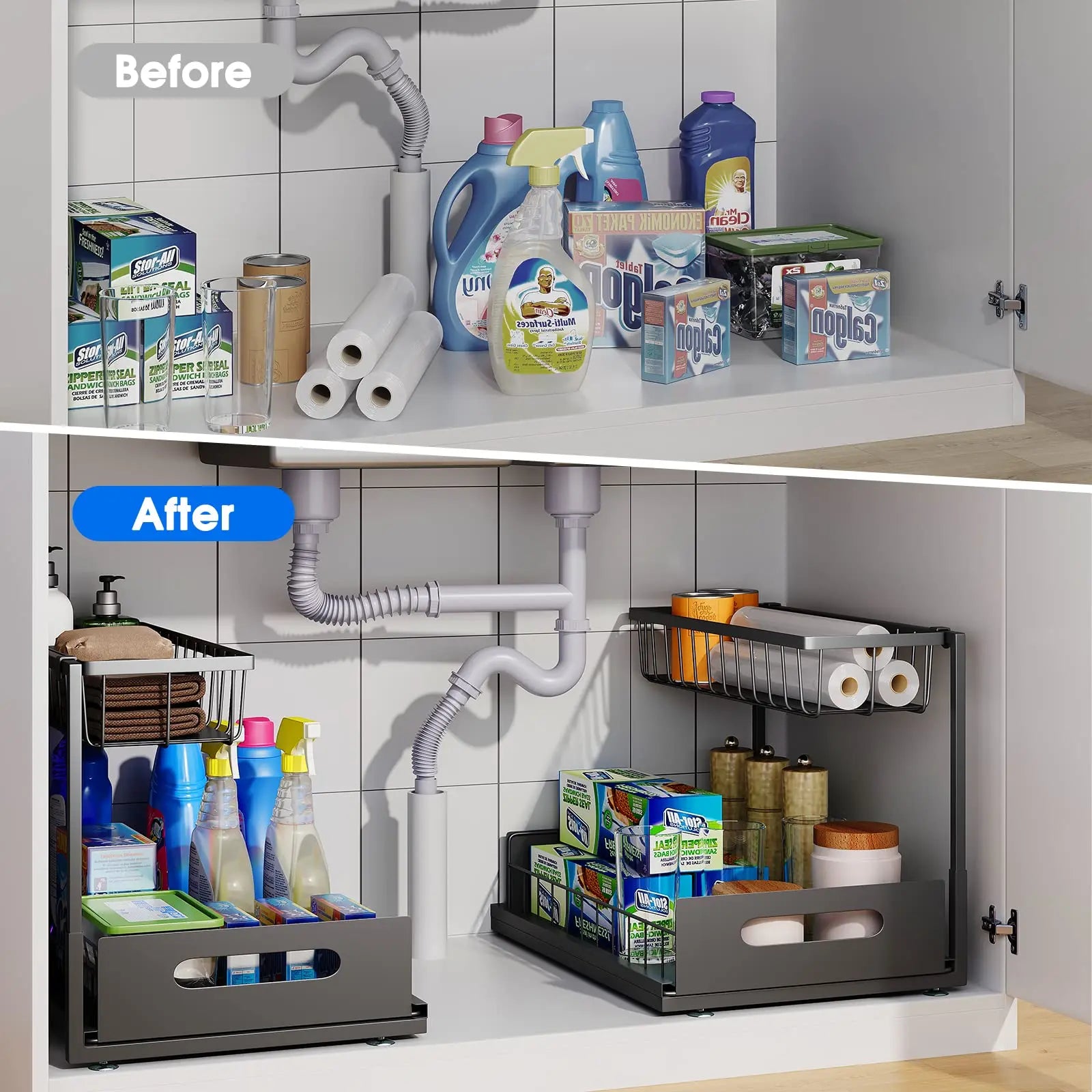 2-Tier Under Sink Organizer